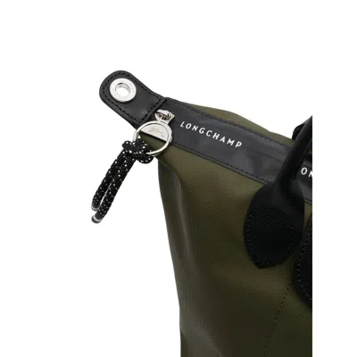 Longchamp Small Le Pliage Energy Econyl-leather Bag In Green