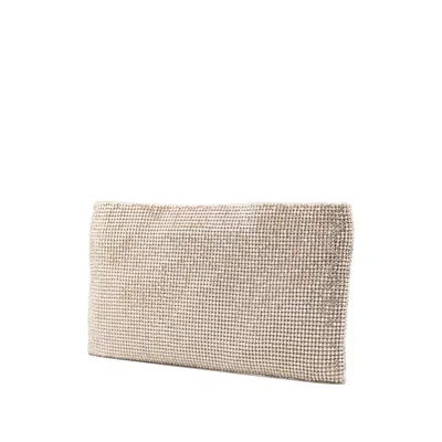 Benedetta Bruzziches Gold Clutch Bags Women In Neutral