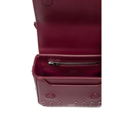 Amiri Red Tote Bags Women In Burgundy