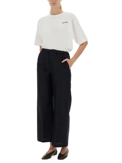 Aspesi T-shirt With Print In Multi