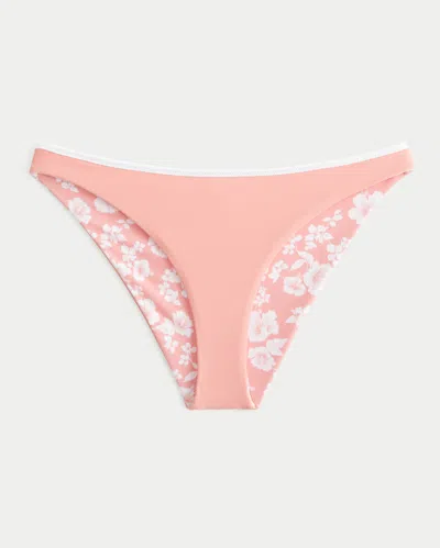 Hollister Reversible Cheeky Bikini Bottom In Orange