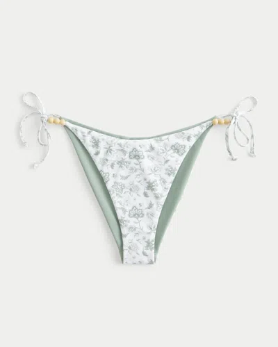 Hollister Reversible Side Tie Cheeky Bikini Bottom