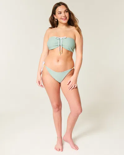 Hollister Reversible Side Tie Cheeky Bikini Bottom