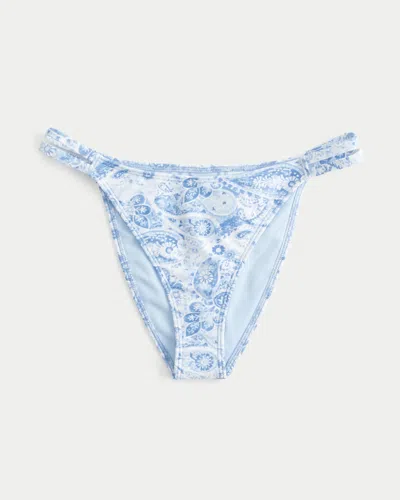Hollister Double Strap Cheeky Bikini Bottom