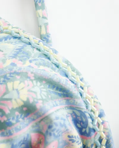 Hollister Embellished Triangle Bikini Top