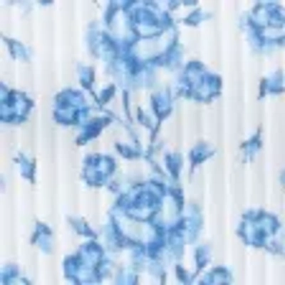 Hollister Curvy High-leg High-waist Ribbed Cheeky Bikini Bottom In Blue