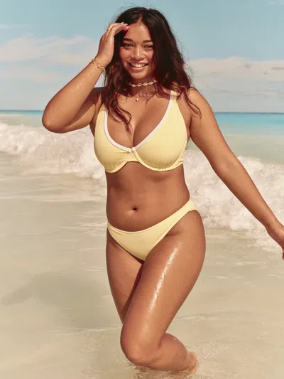 Hollister Ribbed Bikini Bottom