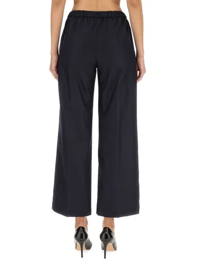 Aspesi Wool Pants In Black