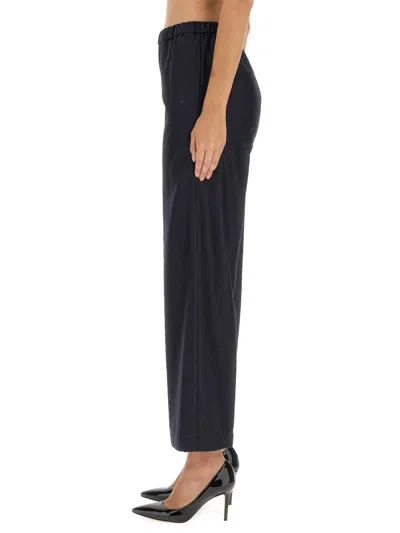 Aspesi Wool Pants In Black