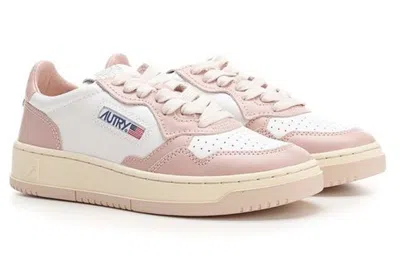 Autry (wmns)  Medalist Leather Low 'white Pink Cream'
