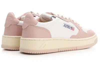 Autry (wmns)  Medalist Leather Low 'white Pink Cream'