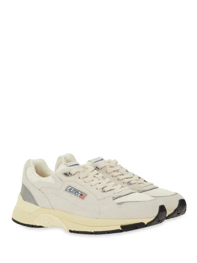 Autry Hyperway Suede Sneakers In Animal Print