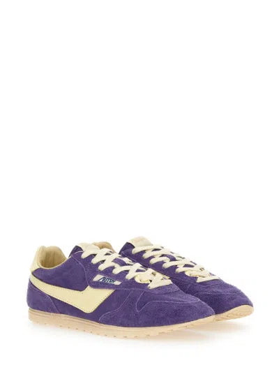 Autry Low Suede Windspin Sneaker In Multi
