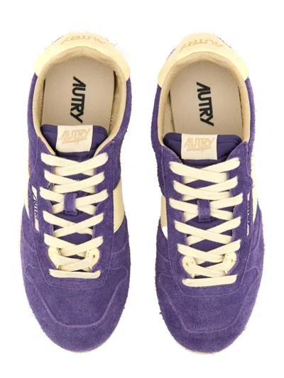 Autry Low Suede Windspin Sneaker In Multi