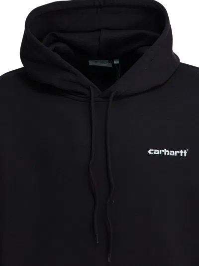 Carhartt Caps Sweat Sweatshirts Black In Black