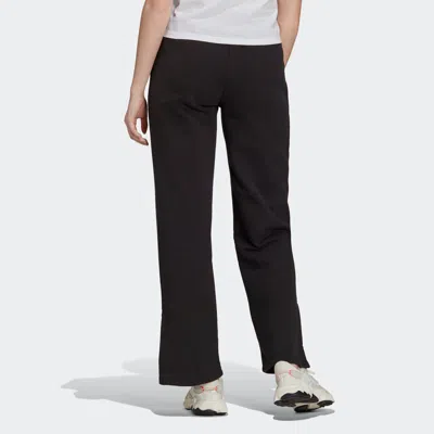 Adidas Originals (wmns) Adidas Adicolor Open Hem Sweatpants 'black' In Multi