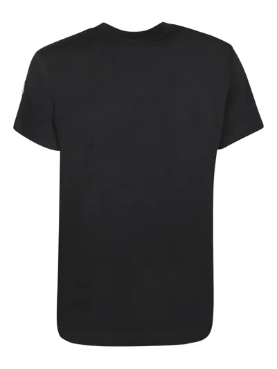 Moncler Logo T-shirt In Black