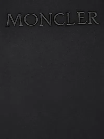 Moncler Logo T-shirt In Black