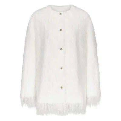 Lou Lou De Saison Coats White In Multi