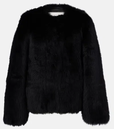 Joseph Gomez Shearling Jacket In Black