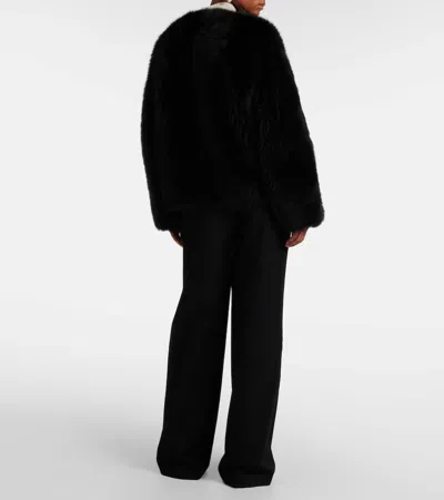 Joseph Gomez Shearling Jacket In Black