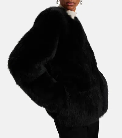 Joseph Gomez Shearling Jacket In Black