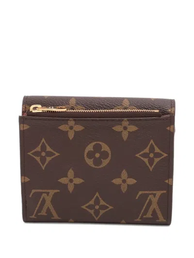 Pre-owned Louis Vuitton 2014 Anais Monogram Wallet In Brown