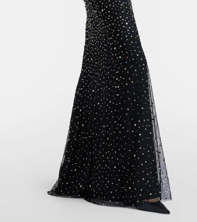 Jenny Packham Kiya Embellished Gown In Multi