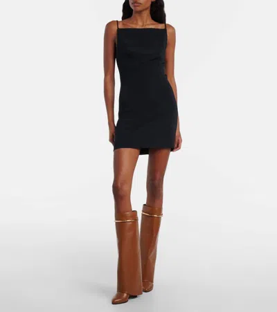 Givenchy Shark 95 Leather Knee-high Boots In Brown