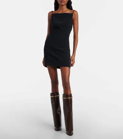 Givenchy Shark 95 Leather Knee-high Boots In Multi