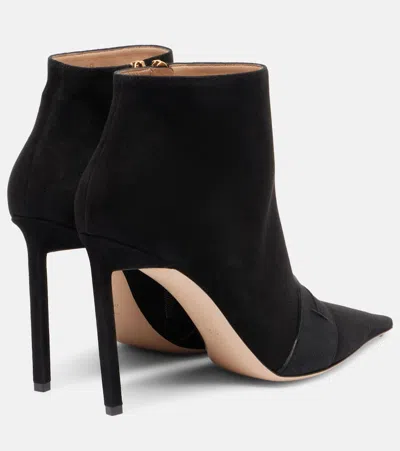 Tom Ford 105 Suede Ankle Boots In Multi