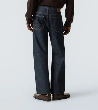 Our Legacy Third Cut Straight Jeans In Blue