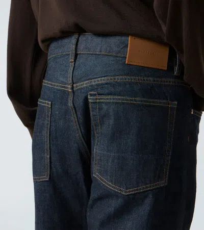 Our Legacy Third Cut Straight Jeans In Blue