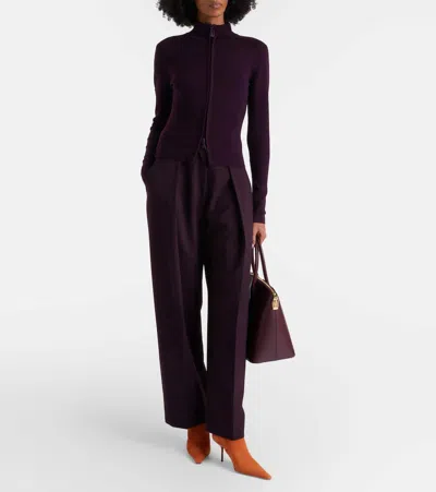 Victoria Beckham Sloan Suede Ankle Boots In Multi