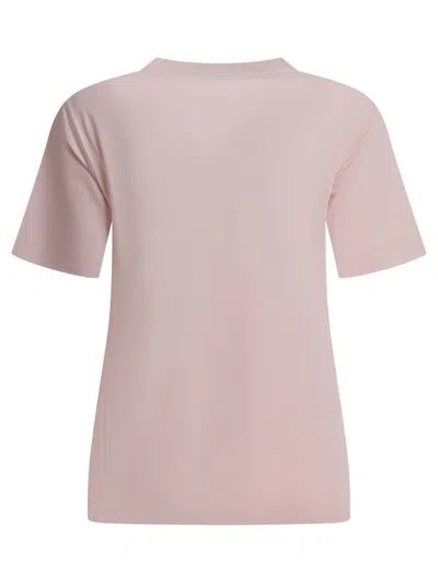 Burberry Equestrian Knight Design T-shirt In Pink