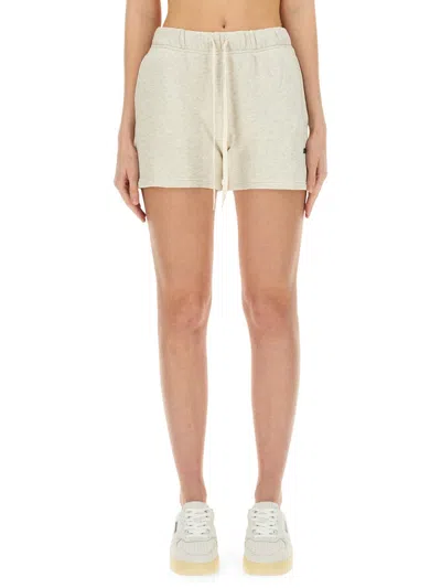 Autry Sweatshirt Shorts In Neutral