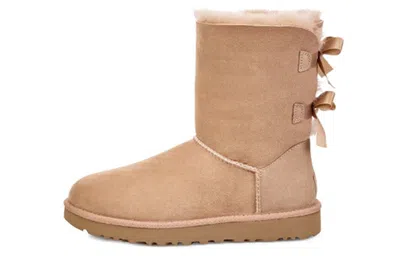 Ugg (wmns)  Bailey Bow Ii 'brown Yellow' In Multi