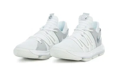 Nike (ps)  Kd 10 'white Chrome-pure Platinum'