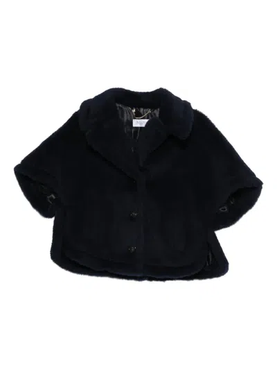 Max Mara Mxacorvino1 Short-sleeve Jacket In Blue