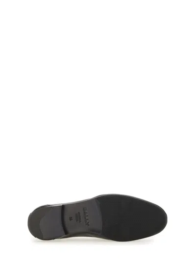 Bally Pathy Laced Loafers In Smooth Leather In Animal Print