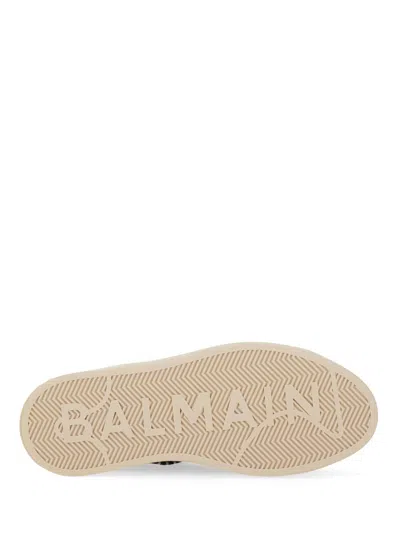 Balmain B Court Monogram Jacquard Low-top Sneaker