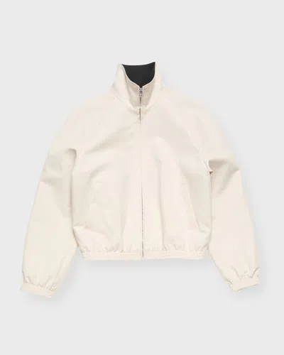 Acne Studios Satin Logo Jacket In Multi