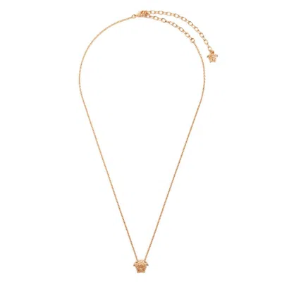 Versace La Medusa Necklace In Gold