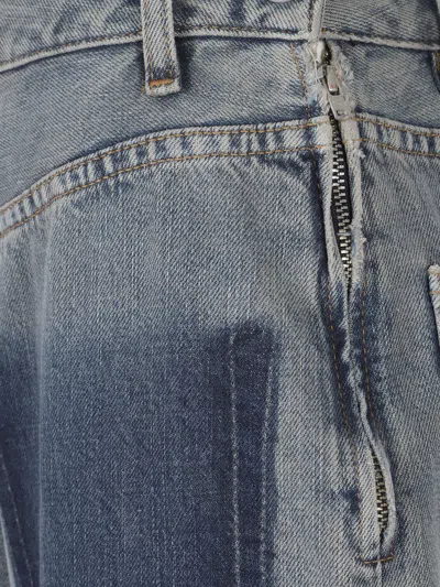 Mm6 Maison Margiela Pants 5 Pockets In Blue