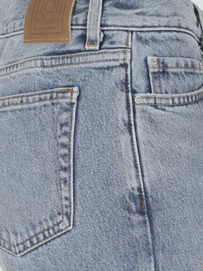 Totême Toteme Low Straight Denim In Blue