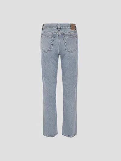 Totême Toteme Low Straight Denim In Blue