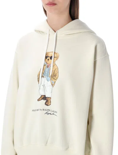 Polo Ralph Lauren Hoodie Bear In Black