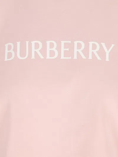 Burberry T-shirt And Polo Shirt In Pink