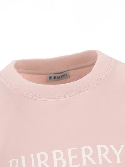 Burberry T-shirt And Polo Shirt In Pink