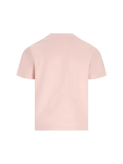 Burberry T-shirt And Polo Shirt In Pink